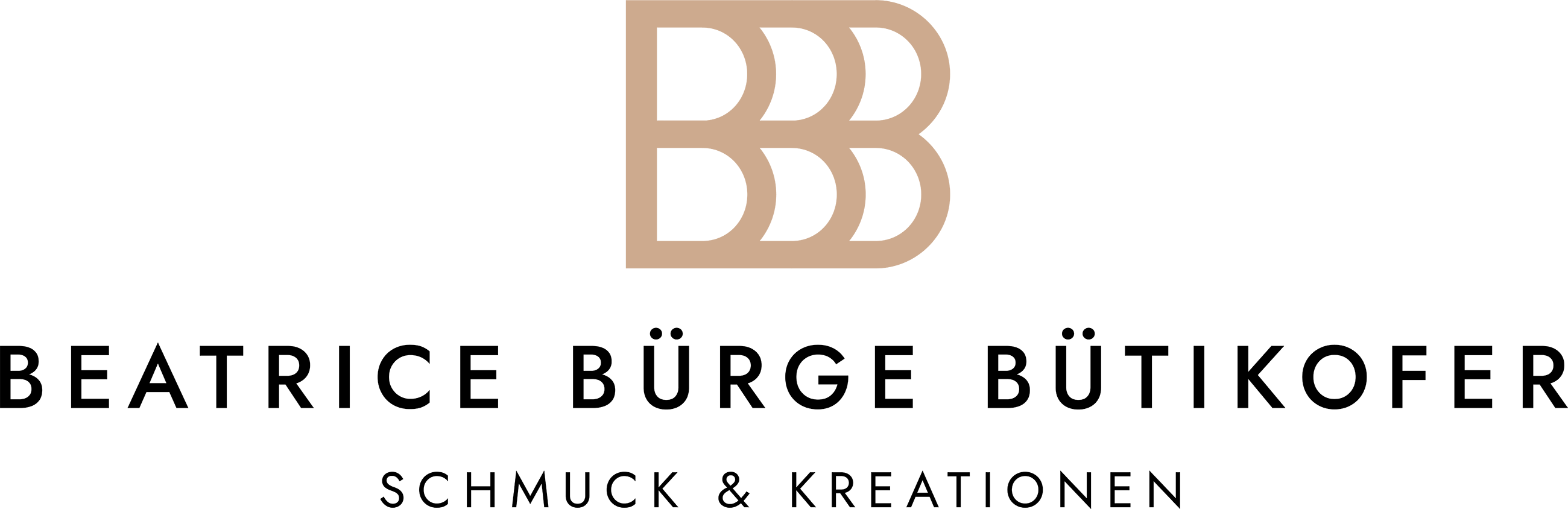 Logo Beatrice Bürge Bütikofer auf einer Zeile